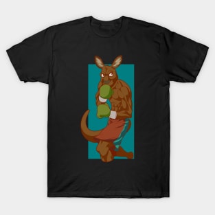 With boxing gloves - cartoon kangaroo boxer T-Shirt